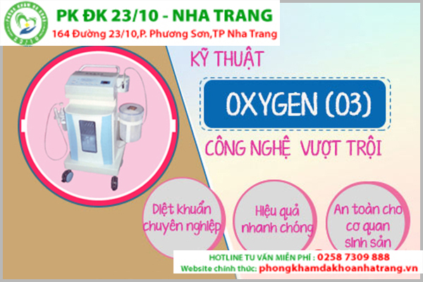 Điều trị viêm âm đạo bằng phương pháp oxygen tiên tiến nhất hiện nay