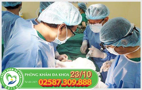 Chữa són tiểu bằng phương pháp ngoại khoa tại phòng khám 23/10